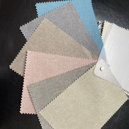 Custom Solid Full Blackout Roman Shades | MIFU Decor