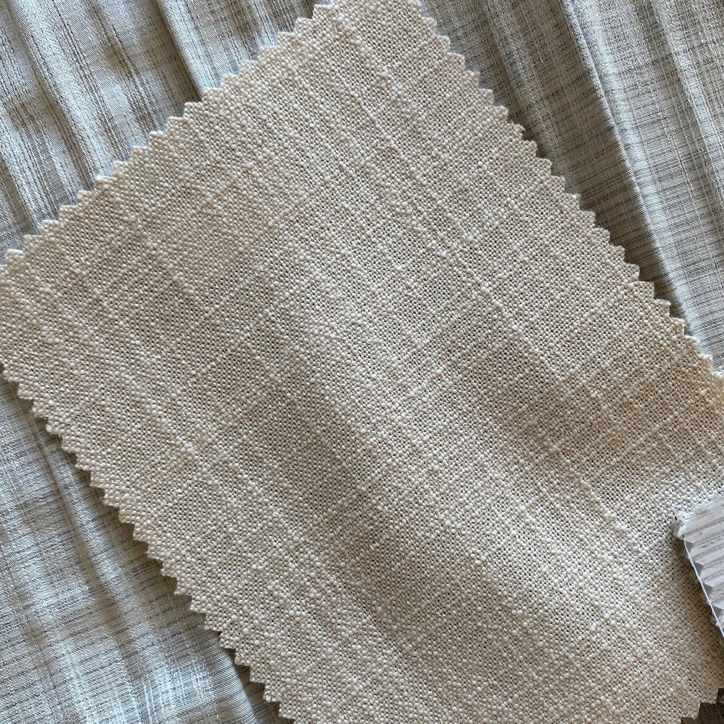 Custom Linen Textured Light Filtering Roman Shades | MIFU Decor