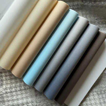 Custom Shiny Solid Light Filtering Zebra Blinds / Dual Sheer Shades | MIFU Decor