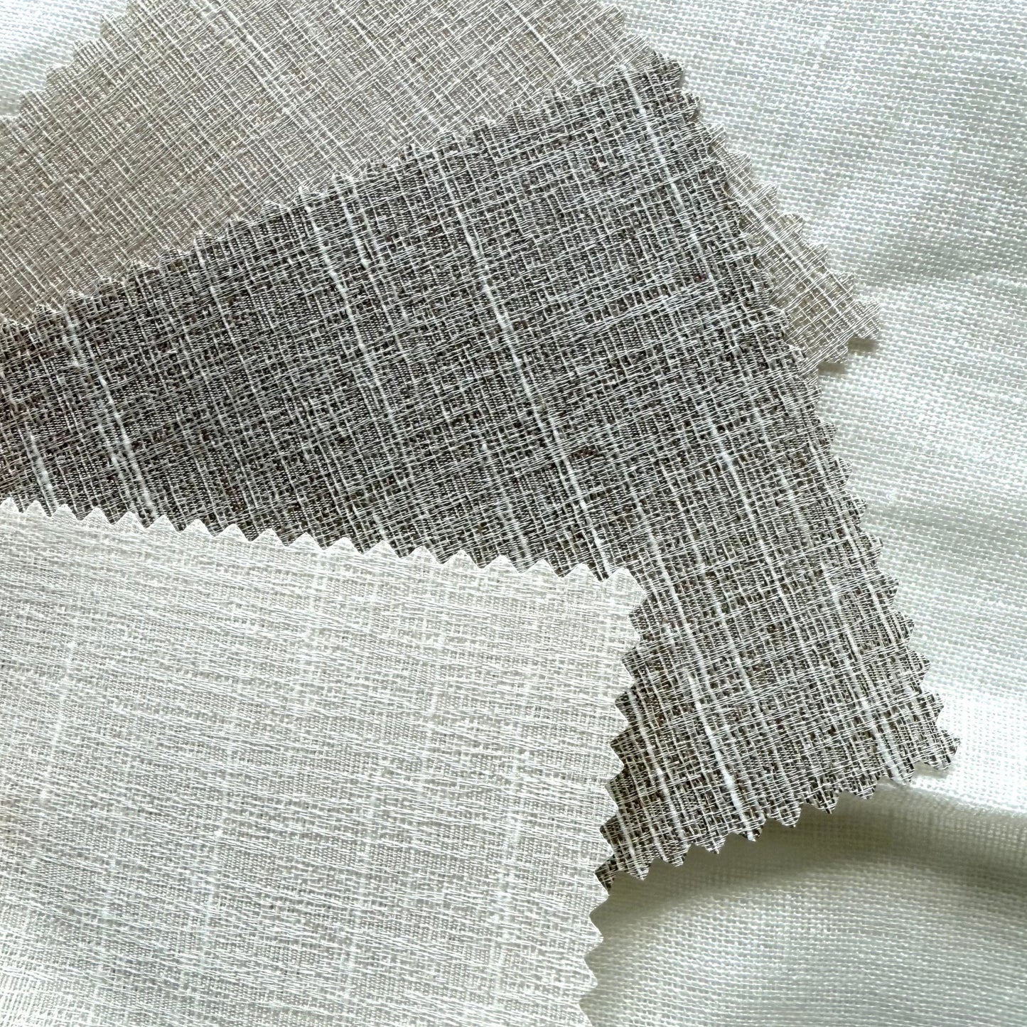 Designer Textured Light Filtering Roller Shades / Blinds | MIFU Decor
