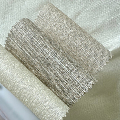 Designer Textured Light Filtering Roller Shades / Blinds | MIFU Decor