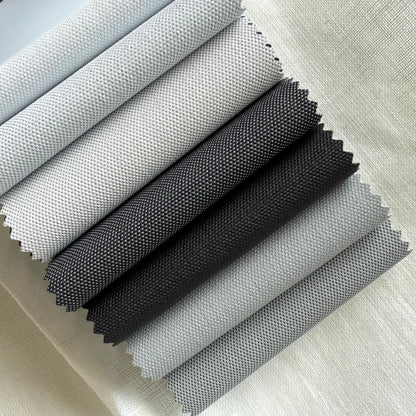 Absolute Blackout Roller Shades / Blinds – Fire Retardant Sunscreen Fabric | MIFU Decor