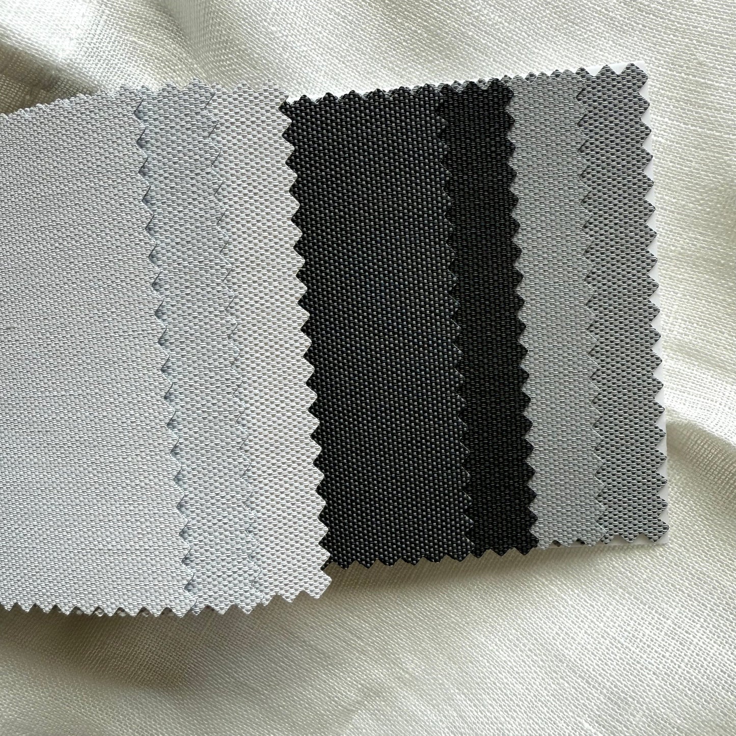 Absolute Blackout Roller Shades / Blinds – Fire Retardant Sunscreen Fabric | MIFU Decor