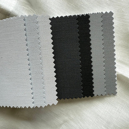 Absolute Blackout Roller Shades / Blinds – Fire Retardant Sunscreen Fabric | MIFU Decor