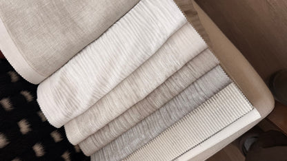 Serein – Custom Shimmer Textured Sheer Curtains & Drapes