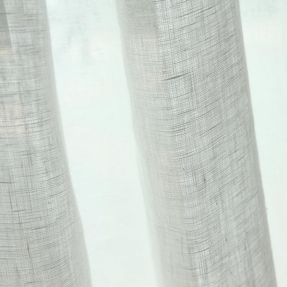 Custom Èze 100% Organic Linen Sheer Curtains / Drapes | MIFU Decor