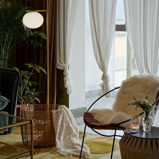 Custom Vienna Solid Sheer Curtains / Drapes | MIFU Decor