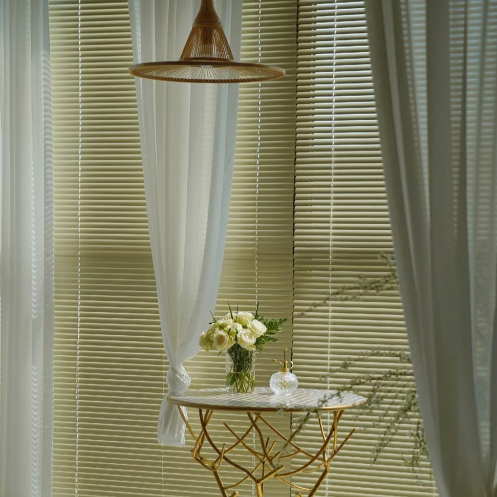 Custom Vienna Solid Sheer Curtains / Drapes | MIFU Decor