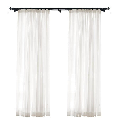 Custom Vienna Solid Sheer Curtains / Drapes | MIFU Decor