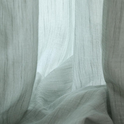 Custom Walden Double Gauze Yarn-dyed Sheer Curtains / Drapes | MIFU Decor