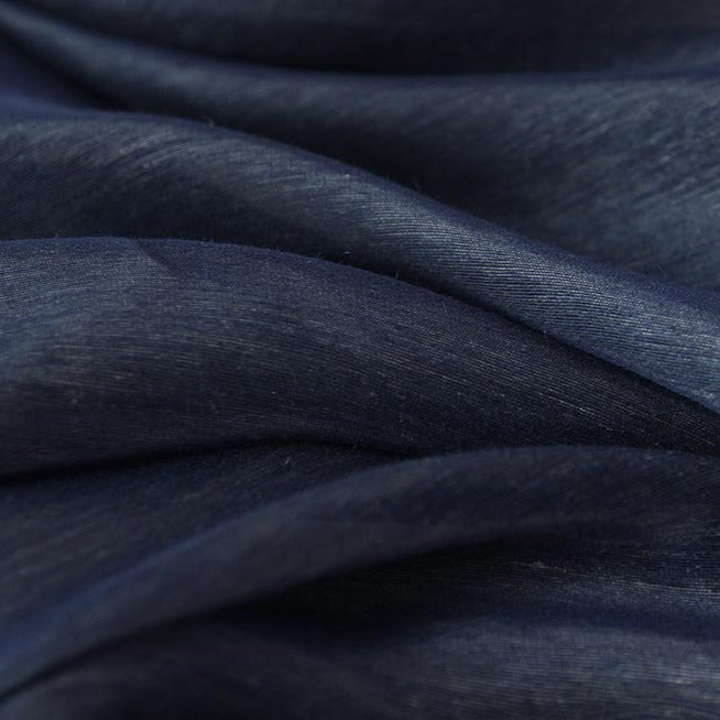 Custom Lake Ramie Silky Yarn-dyed Sheer Curtains / Drapes | MIFU Decor