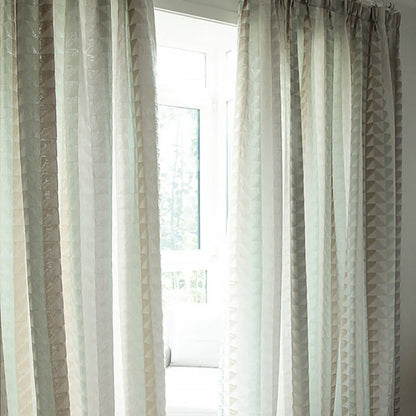 Custom Innocence Double-Sided Jacquard Curtains / Drapes | MIFU Decor