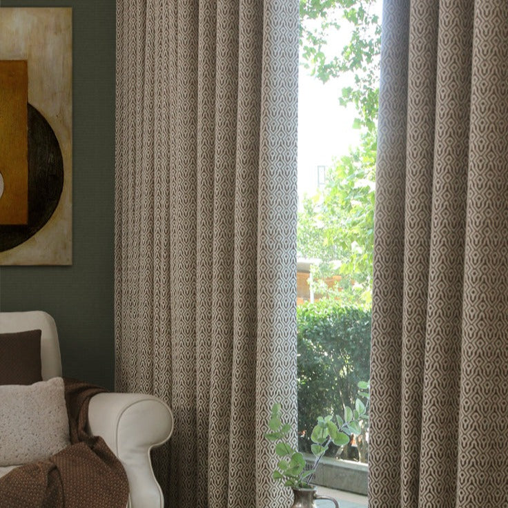 Custom Cello Designers’ Select Classical Jacquard Blackout Curtains / Drapes | MIFU Decor