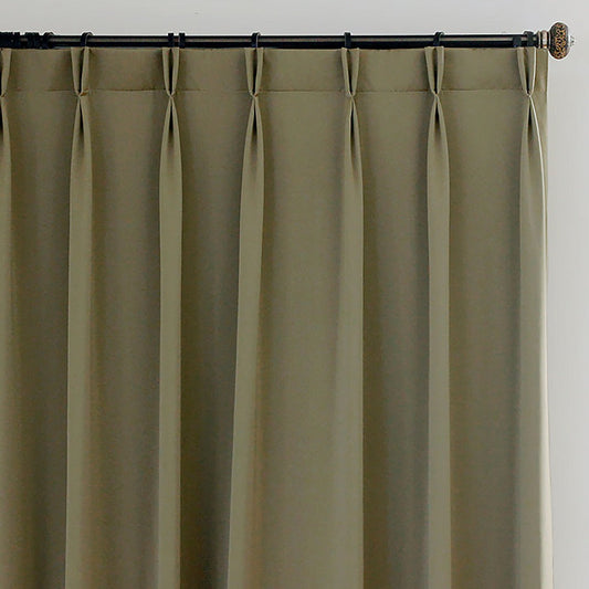 Custom Grace Lustrous Solid Yarn-dyed Curtains / Drapes | MIFU Decor