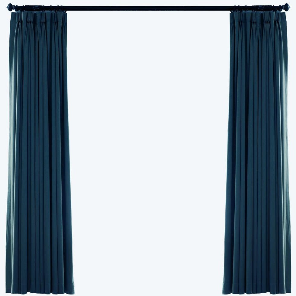 Custom Grace Lustrous Solid Yarn-dyed Curtains / Drapes | MIFU Decor