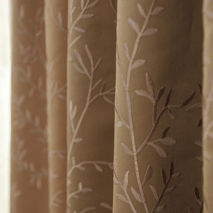 Custom Rosalind Luxurious Silky Chinoiserie Embroidered Curtains / Drapes | MIFU Decor