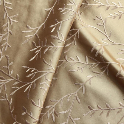 Custom Rosalind Luxurious Silky Chinoiserie Embroidered Curtains / Drapes | MIFU Decor