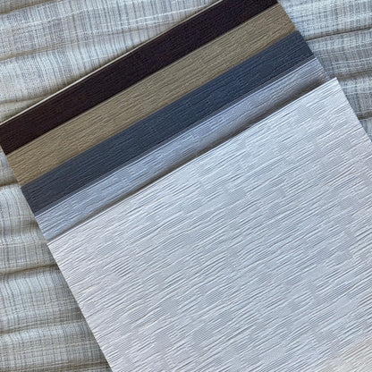 Custom Premium Textured Light Filtering Zebra Blinds / Dual Sheer Shades | MIFU Decor