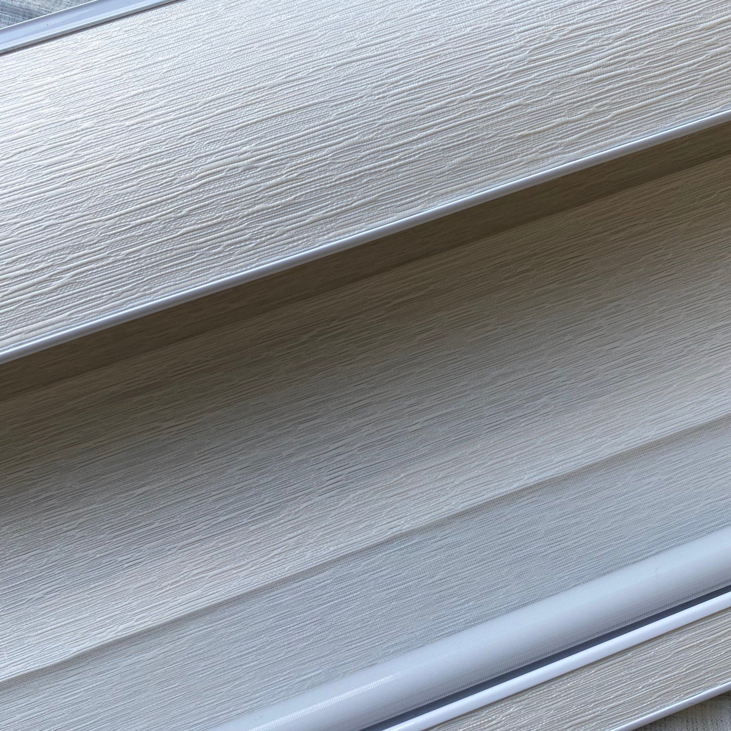 Premium Textured Light Filtering Zebra Blinds / Dual Sheer Shades | MIFU Decor