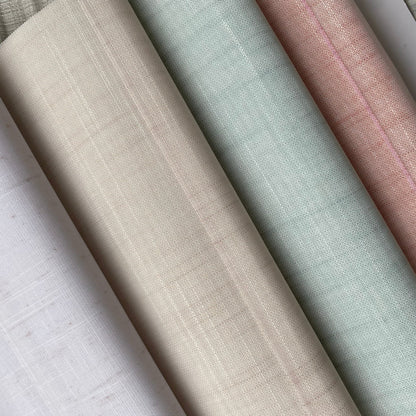 Custom Designer Textured Light Filtering Sheer Shades / Blinds | MIFU Decor